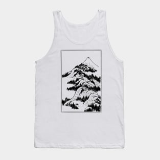 Classical Fuji vector image Tank Top